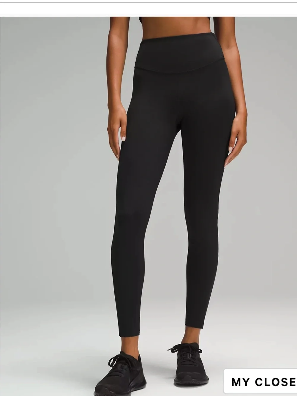 lululemon athletica Black Base Pace High Rise Leggings